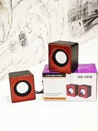 Портативна акустична аудіо система HA-101S, колонки, колоночки