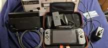 Nintendo Switch z grami i podłącnikem dualshok