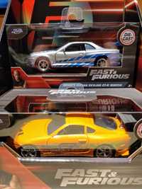 Jada Toys Simba Fast & Furious Nissan Skyline Toyota Supra