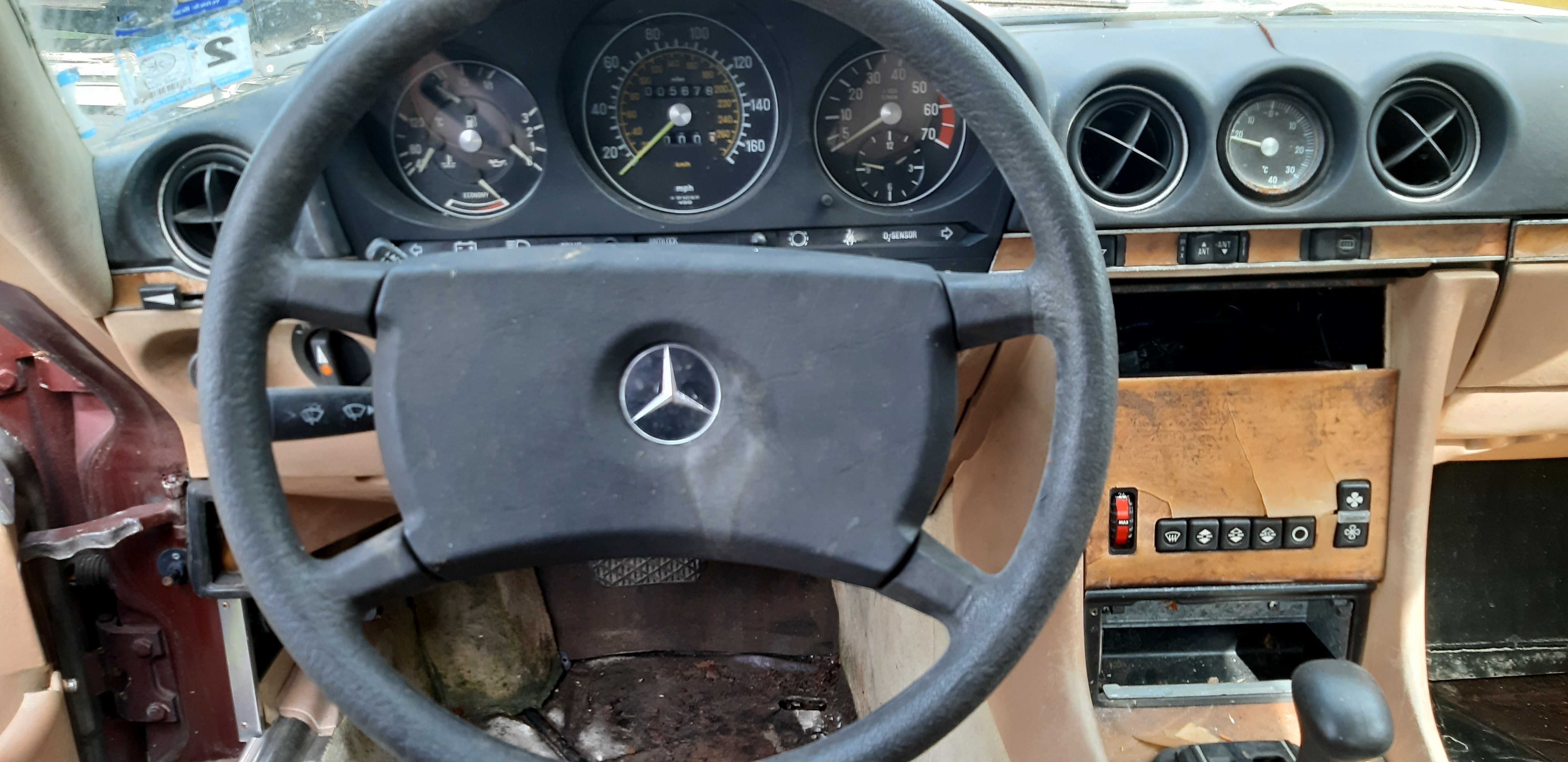 mercedes r107 380SL cały jak na foto