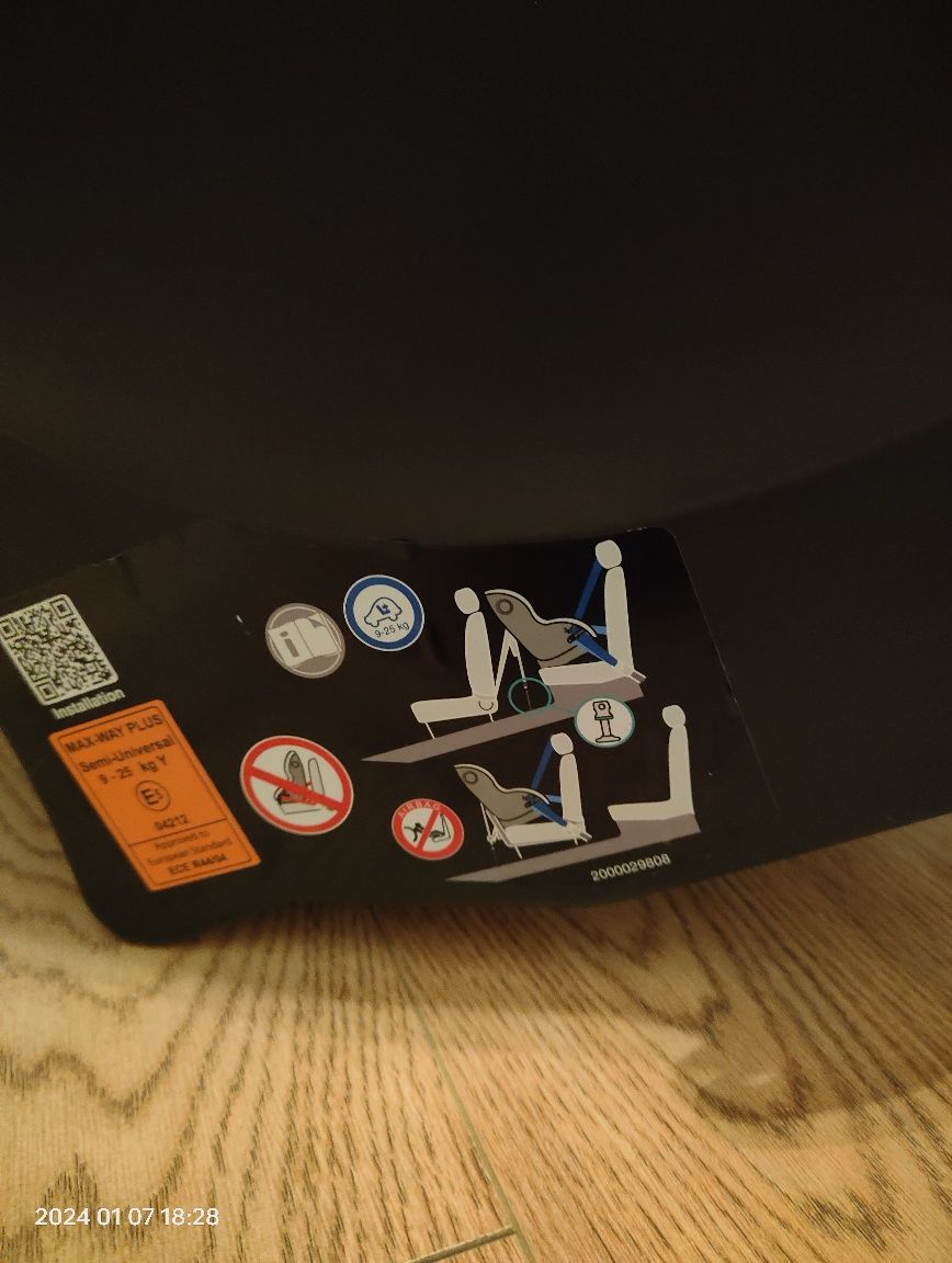 Fotelik britax Romer Max Way Plus