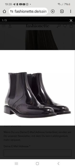 Чоботи челсі SAINT LAURENT