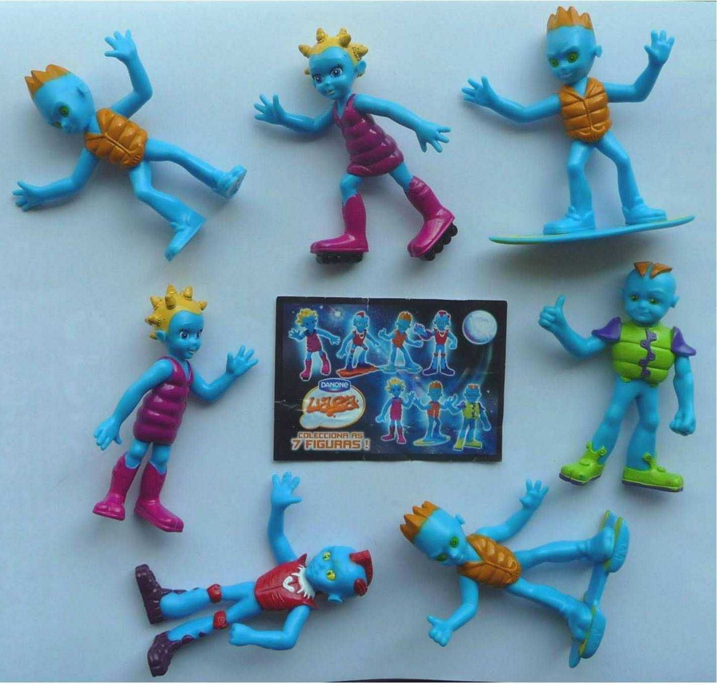 Coleção completa figuras brinde DANONE