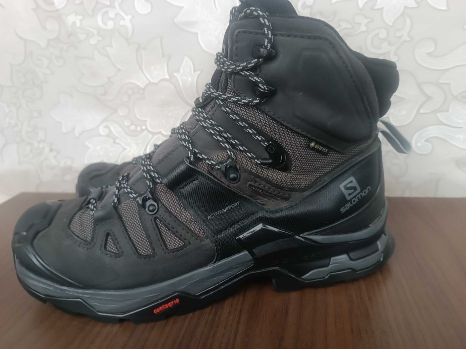 Ботинки кожа берцы Salomon 4 D Quest gore tex 22 года 44 28 см