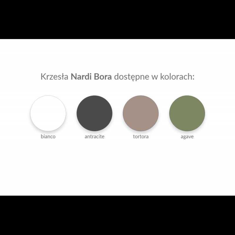 Krzesło do ogródków piwnych NARDI BORA tortora