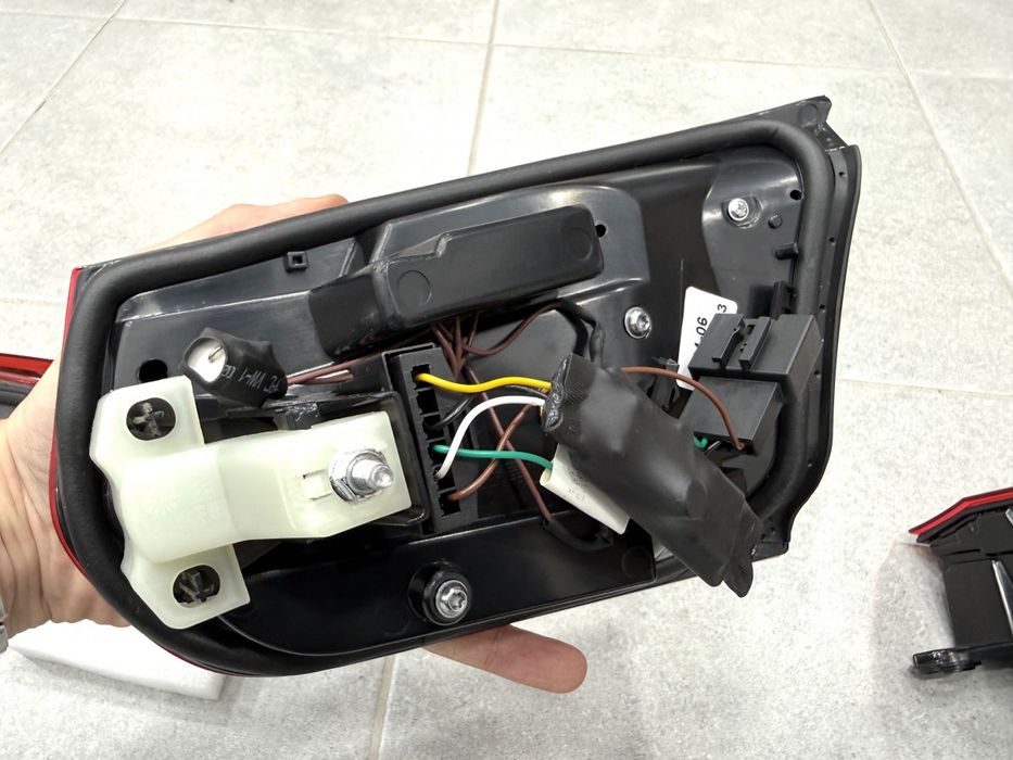 Задні LED ліхтарі стиль M4 для BMW 3 series F30 2012-2018 червоні