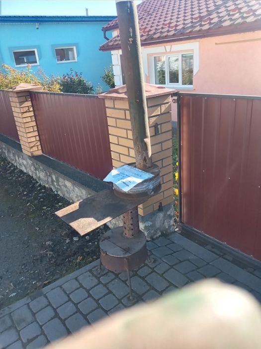 Буржуйка для гаража, СТО