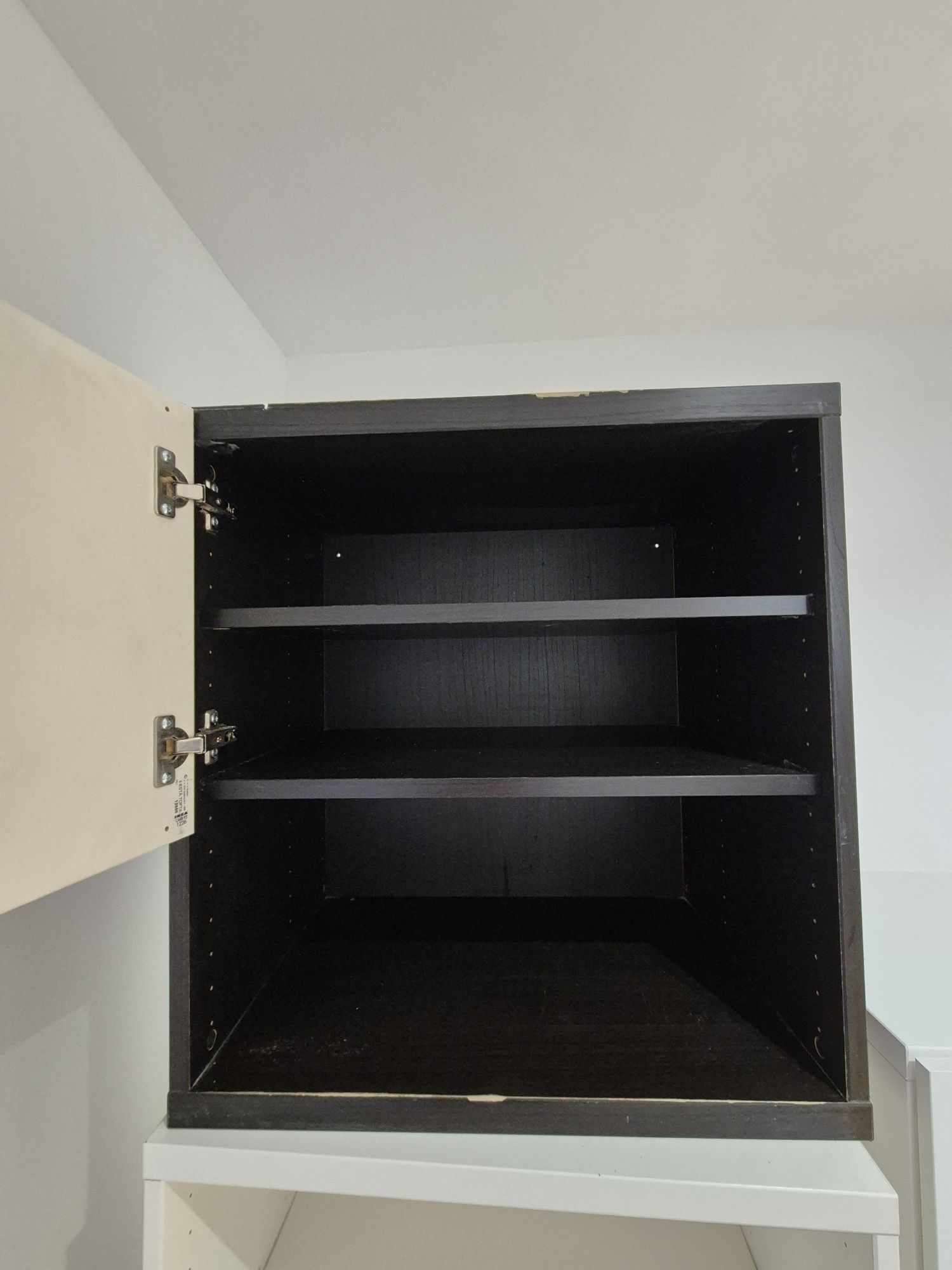 Łazienkowa wisząca szafka Ikea biały połysk 60x40x64 BESTA