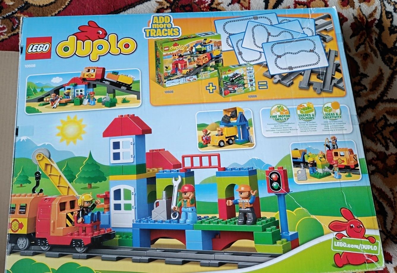 Большая железная дорога Lego Duplo