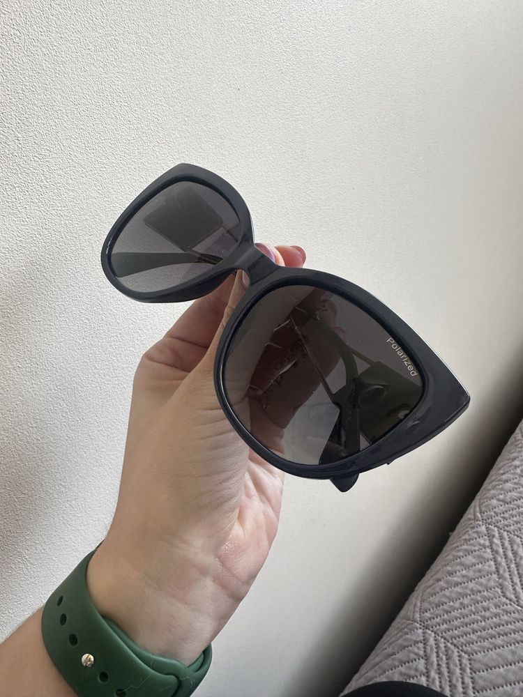 Granatowe okulary przeciwsłoneczne z polaryzacją Excces