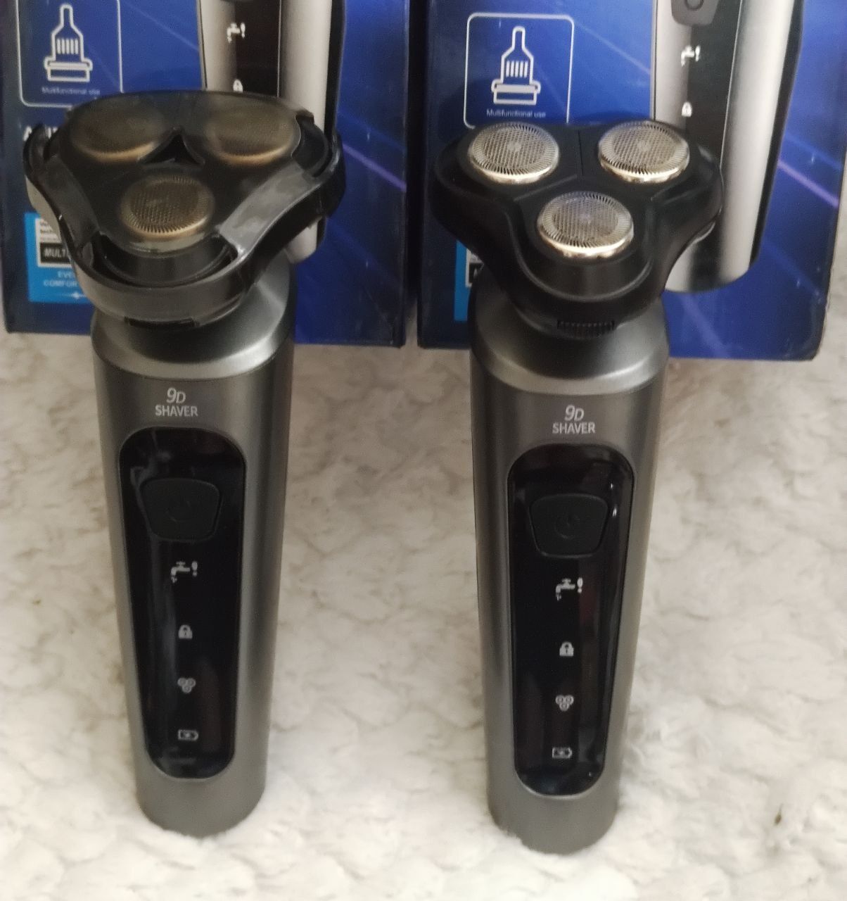 Электробритва мужская Shaver 9D- 3 движущиеся сеточные головки
