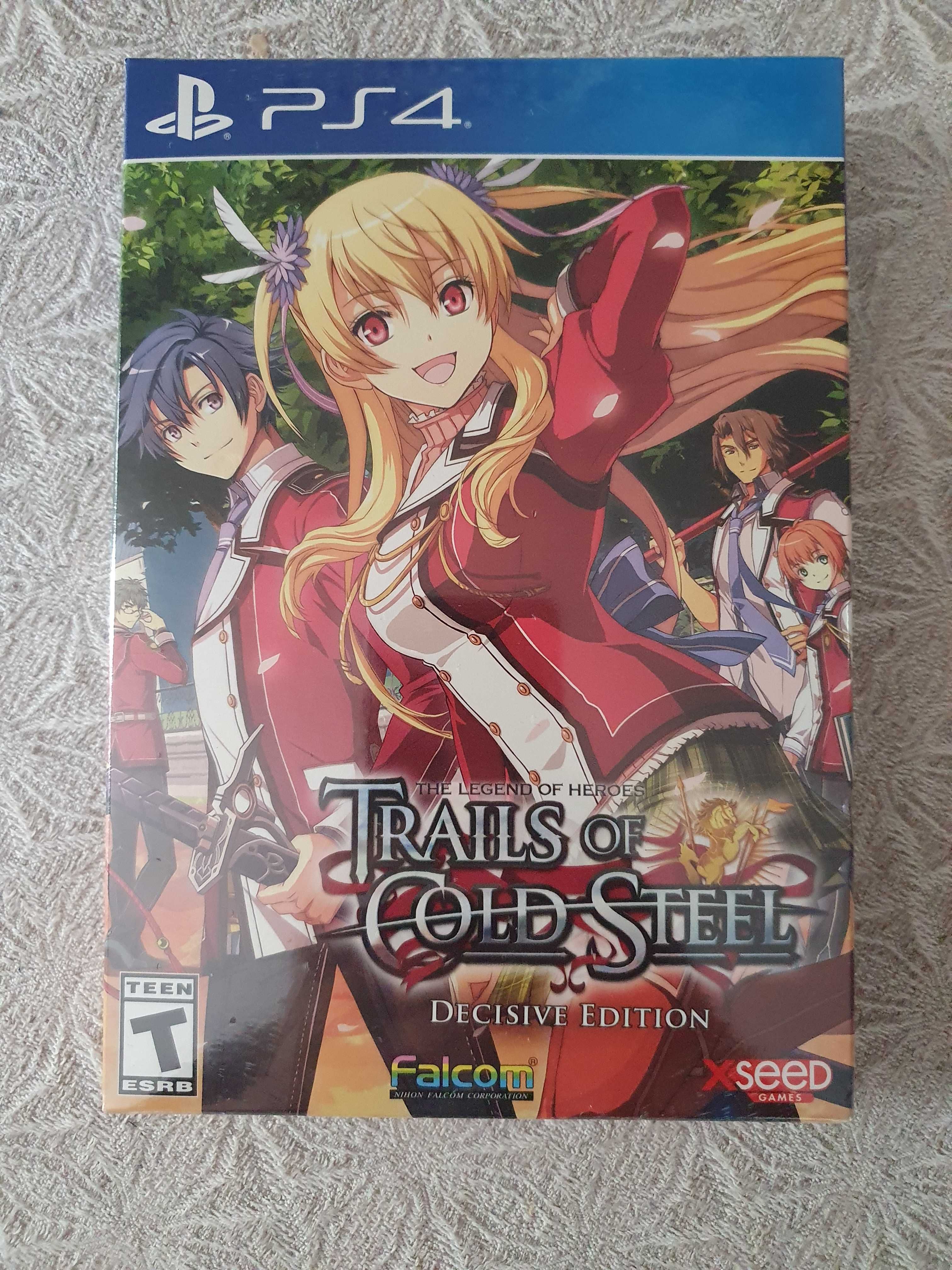 Trails of Cold Steel Decisive Edition oraz Relentless Edition PS4 nowe