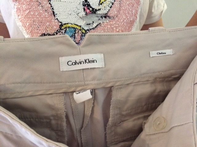 calvin klein spodnie roz 36