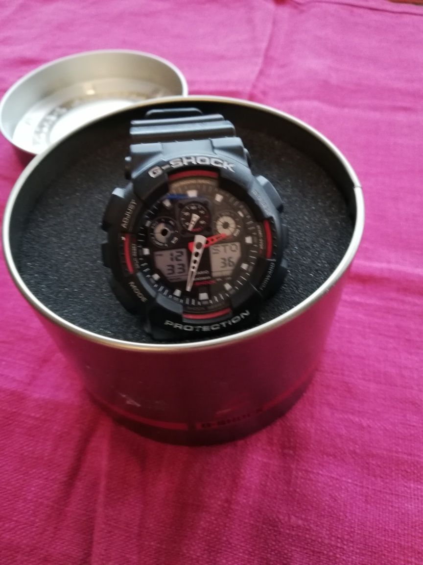Casio G-Shock 5081 GA-100---Praktycznie Nowy,20 Bar---Okazja Łódź