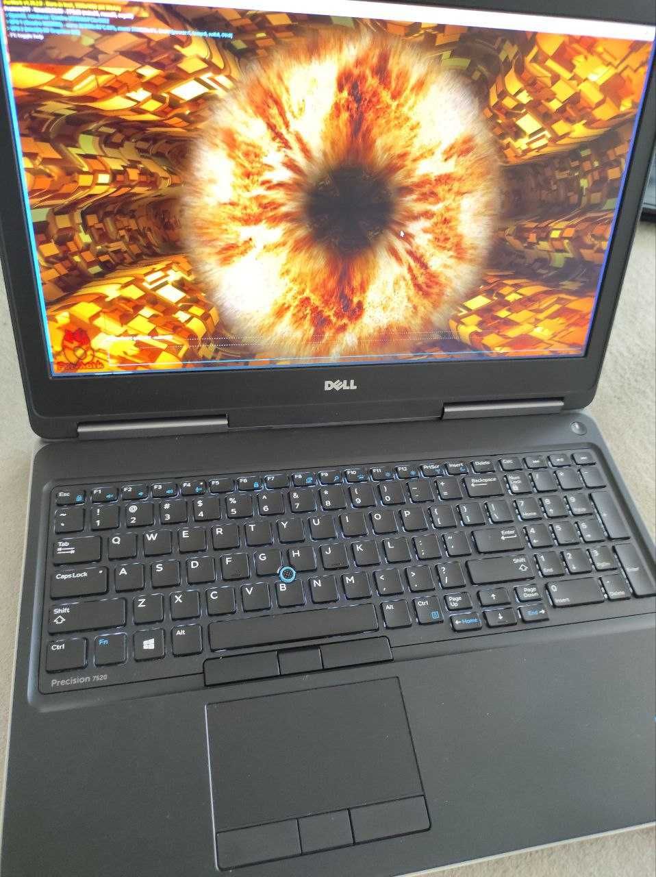 Dell Precision 7520: 15.6" IPS | i5 | M2000M| SSD 360 | RAM 16 Gb +Doc