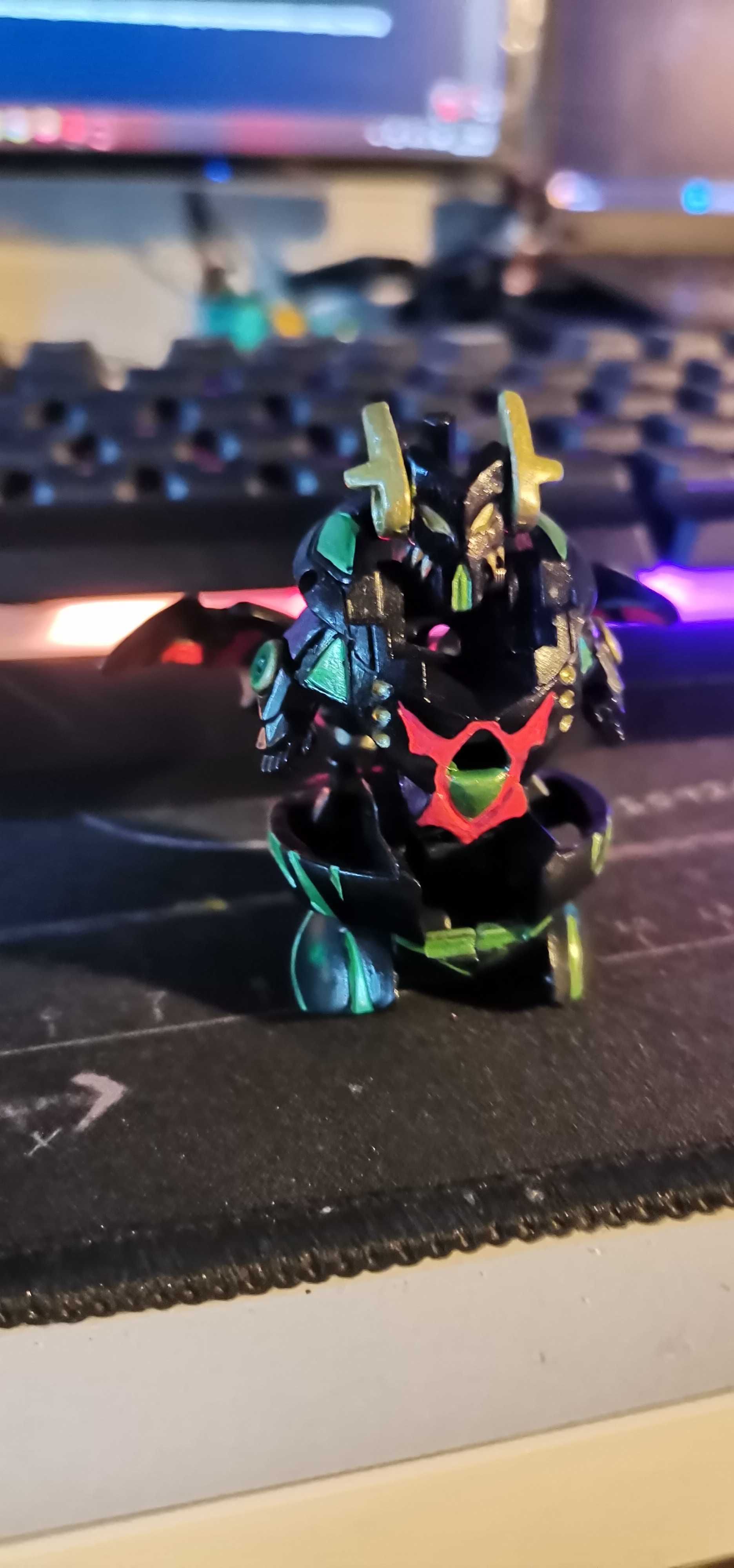 Bakugan custom Darkus Linehalt