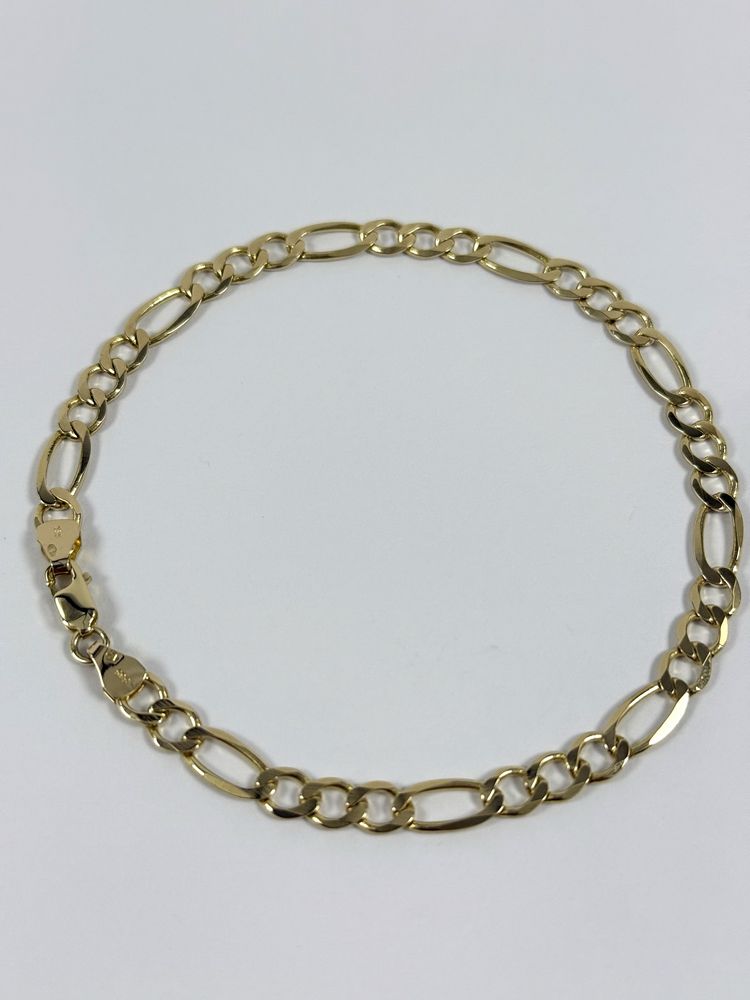 Złota bransoletka 23,5 cm