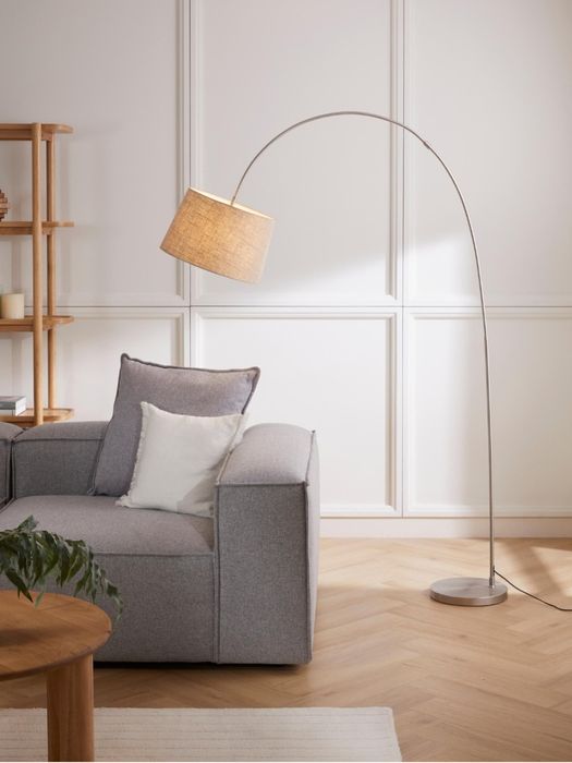Lampa podlogowa stojąca, łukowa Laurence.