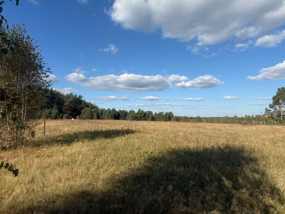 piękna DZIAŁKA BUDOWLANA pod lasem z warunkami zabudowy