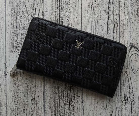 Мужской кошелек-портмоне Louis Vuitton из эко-кожи