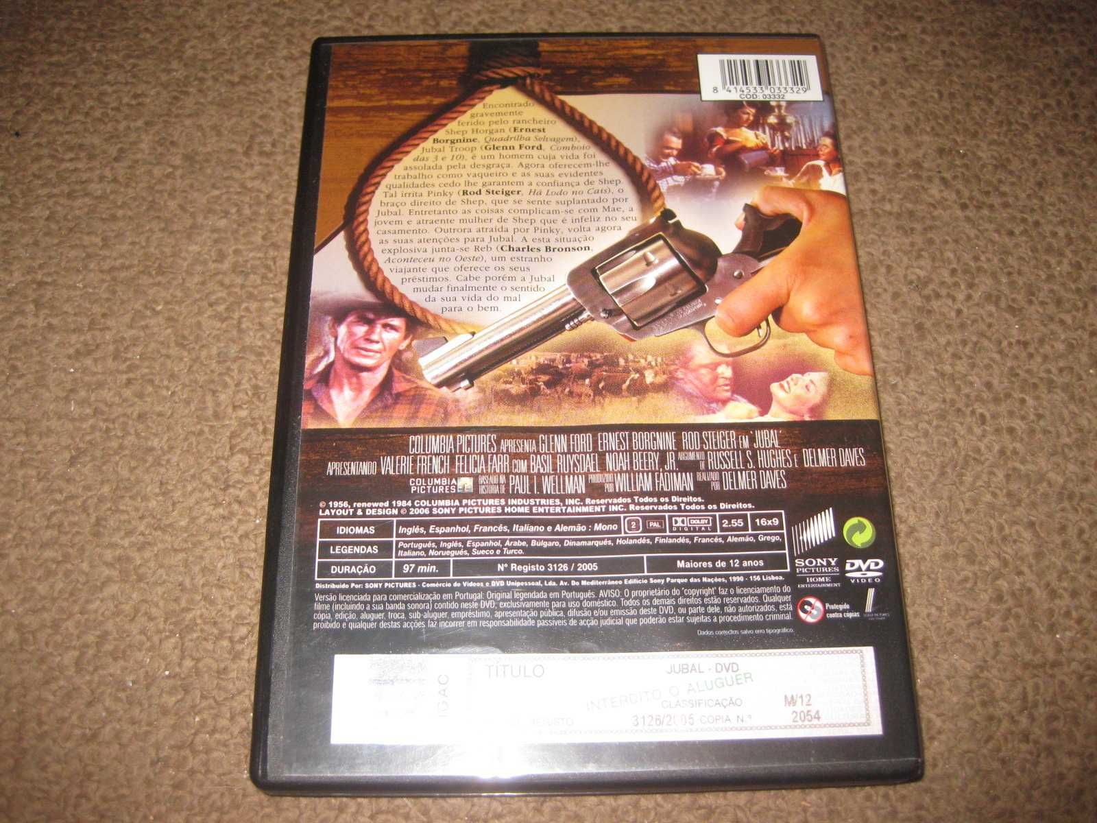 DVD "Jubal" com Charles Bronson/Raro!