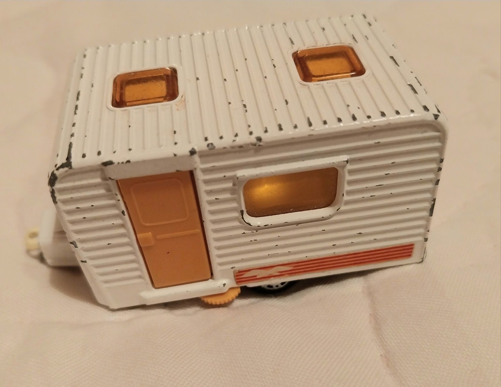 Miniatura antiga Matchbox Caravana