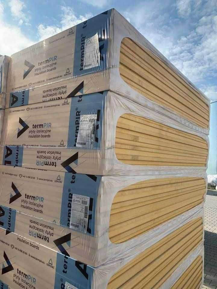 Сендвіч-панель, утеплювач TermPir, fiberglass 60,80,100,120