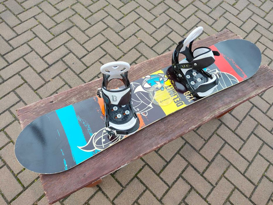 Deska snowboardowa 128 Firefly Twin wiązania Burton Snowboard 128