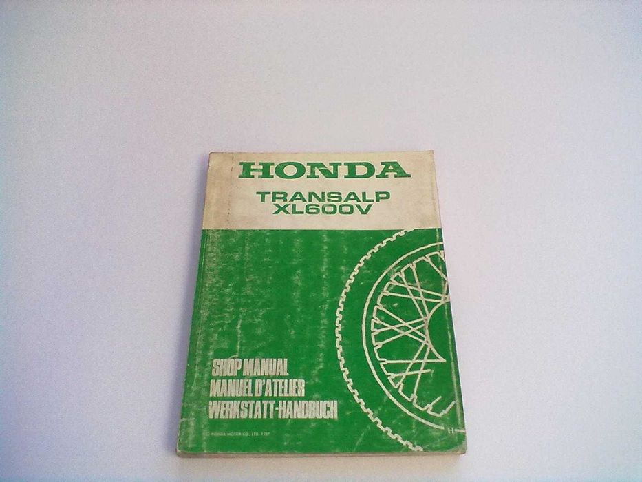 Manual Técnico Oficial Honda Transalp XL 600v