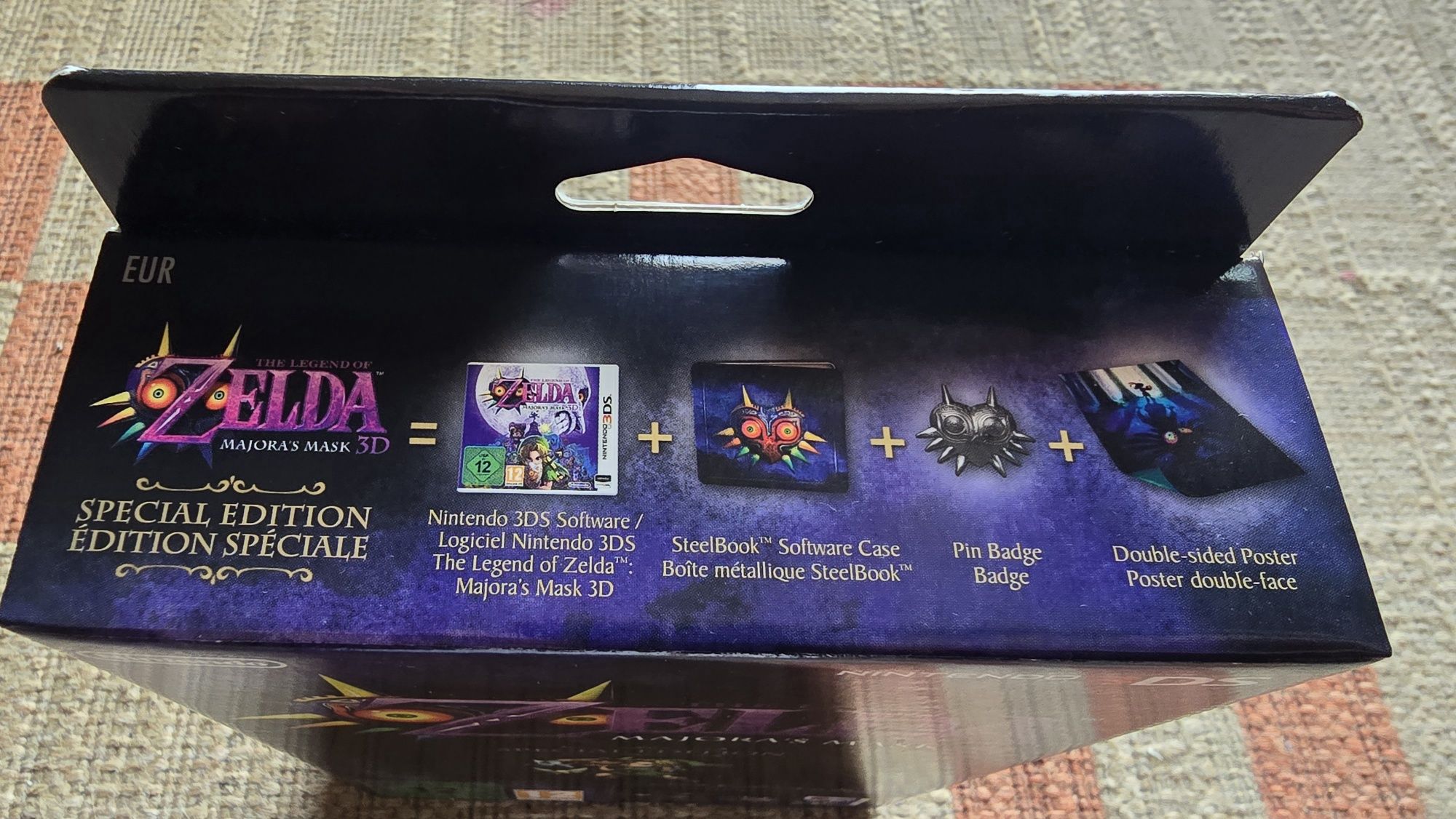 Zelda Majora's mask 3ds + Estátua Skull Kid