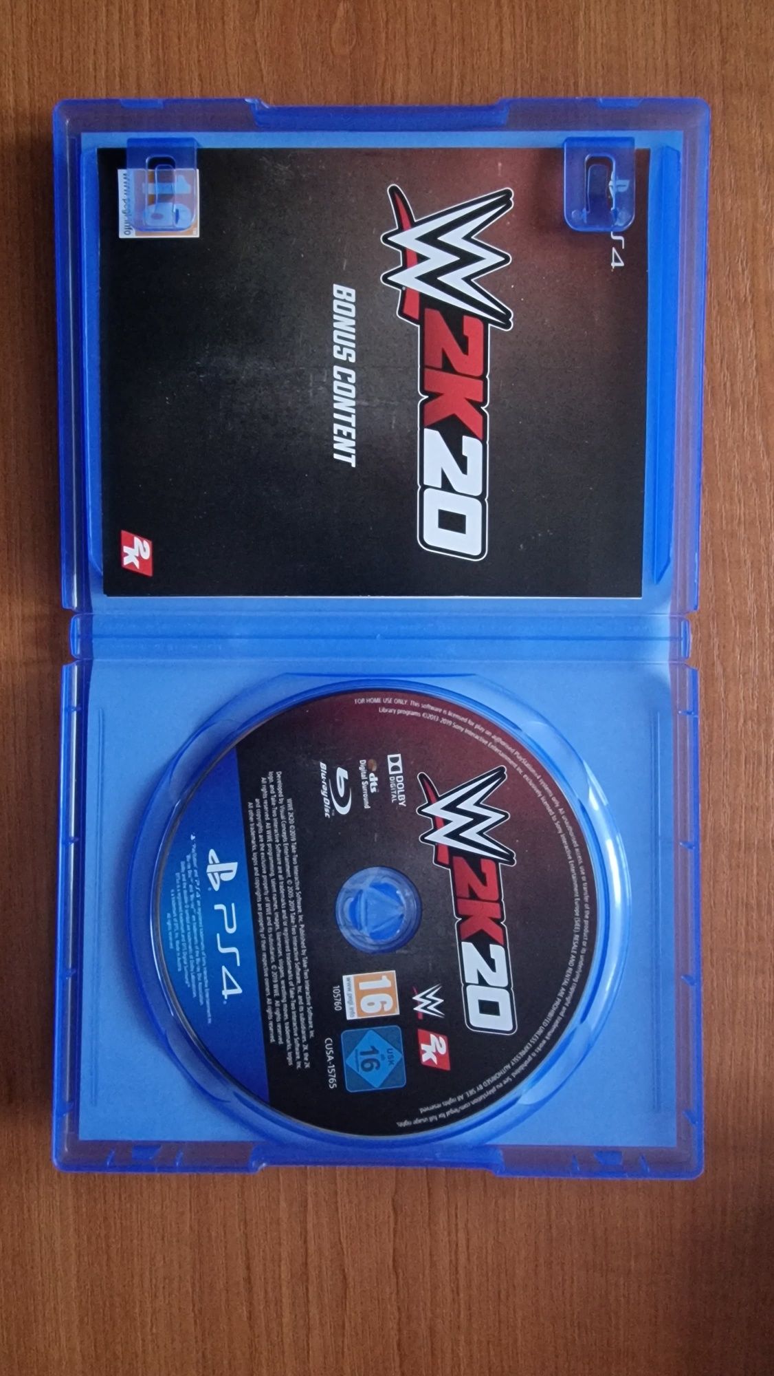 Gra W2K20 WWE 2020 na PS4