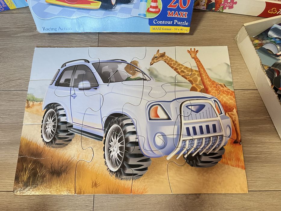 Пазли Castorland Extra BIG 4+ пірати машини