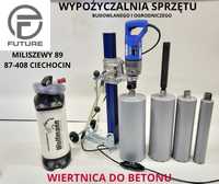 Wiertnica otwornica do betonu wynajem wypożyczalnia