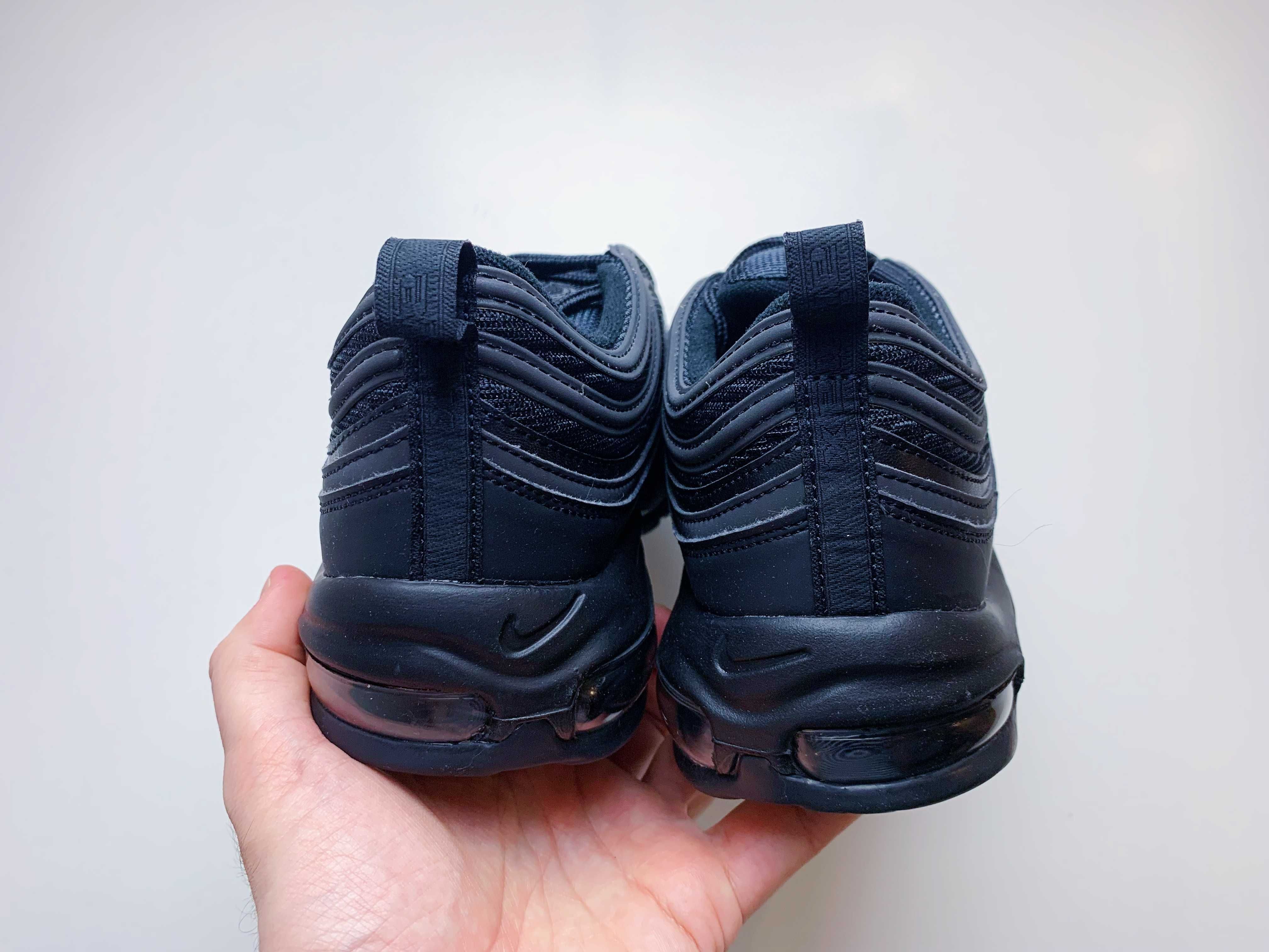 Nike Air Max 97 Triple Black 11.5 45.5 29,5cm tn plus white