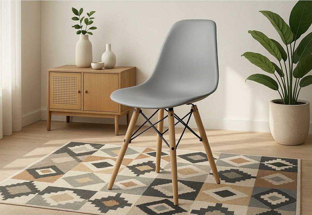 NOWE stylowe krzesło skandynawskie do salonu jadalni