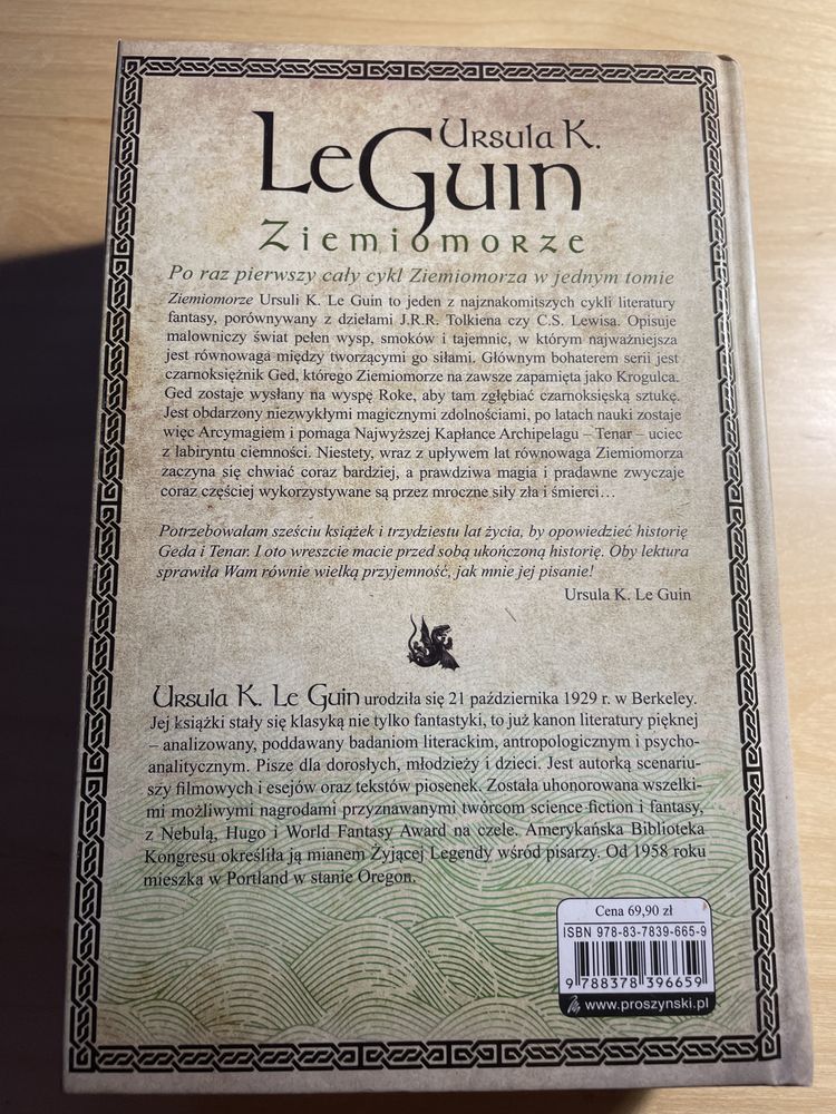 Ziemiomorze Ursula K LeGuin