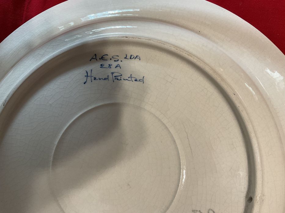 Prato decorativo caravela portuguesa