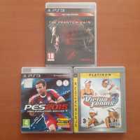 Playstation 3 PS3 - Metal Gear Solid V:Phantom Pain,Pes, Vitua Tennis.