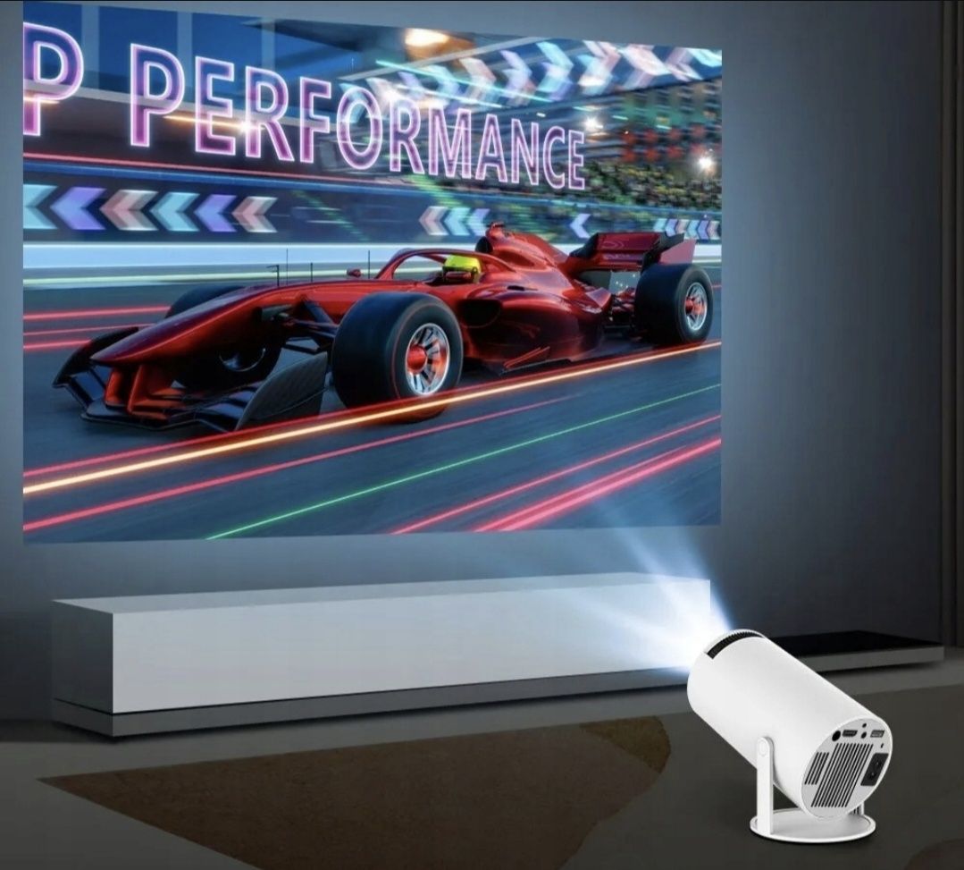 HY300 PRO Projektor Smart Rzutnik Android WIFI FullHD 4K Netflix