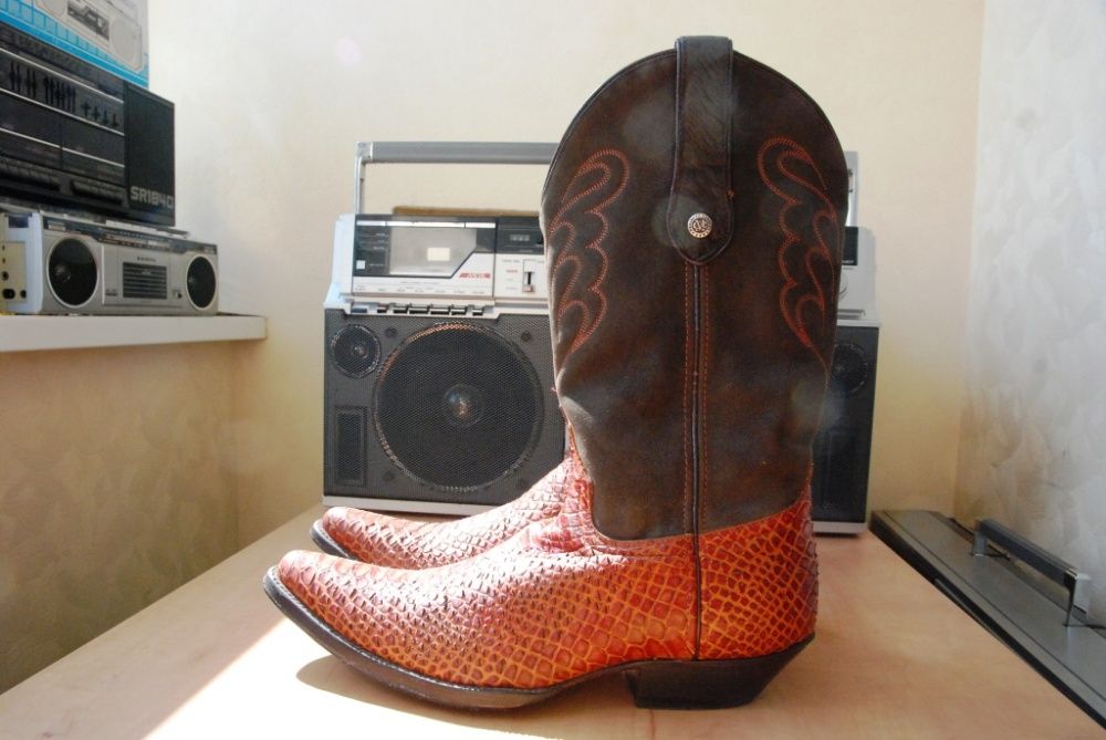 Ковбойские сапоги(питон) MARLBORO Classics(Мексика)Ручная работа