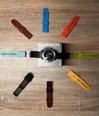 Garmin fenix 5X uzywany super stan 9x pasków /osłona koperty+szkło