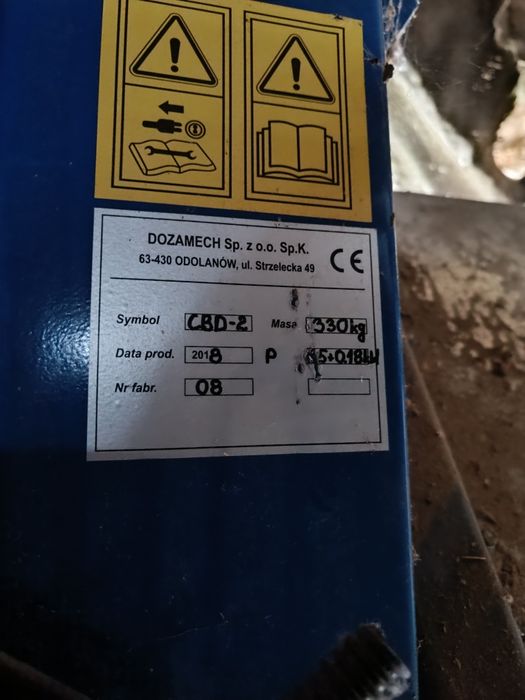 Czyszczalnia do zboża wialnia bębnowa sitowa dozamech CBD