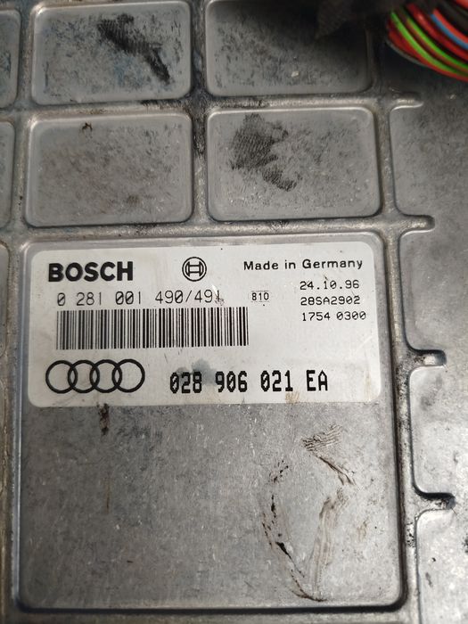 Блок управления двигателем audi a4 volkswagen b5
