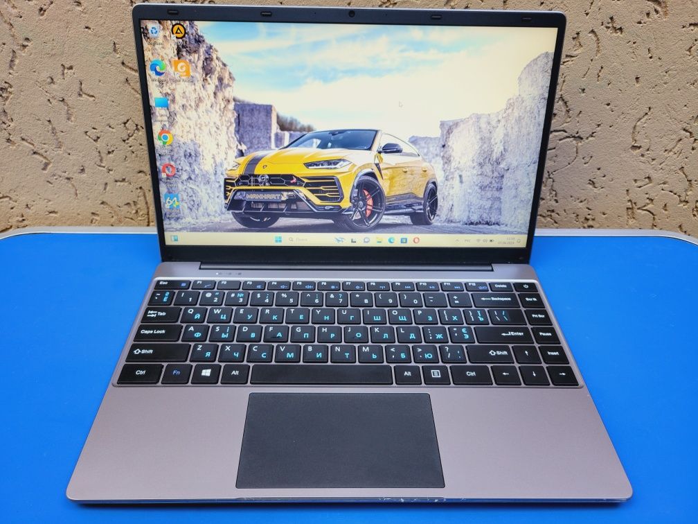 Ноутбук 14" FHD 1920X1080 Intel J4105 4ядра/12DDR4/240SSD/UHD600/akb 4