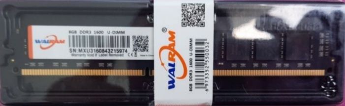 Память оперативная DDR3 8Gb 1600 mhz для ПК новая.