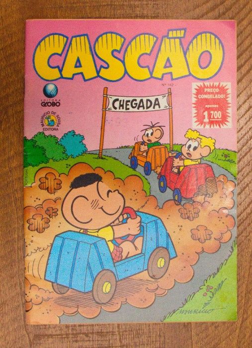 revista banda desenha do cascao e magali