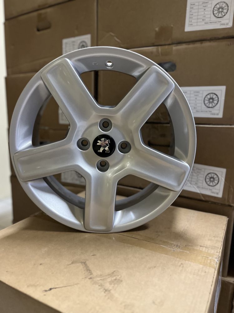 Jantes 17” 4x108 Originais Peugeot Challenger Atlantis 206 RC 307 Sport Partner Citroen C4 berlingo