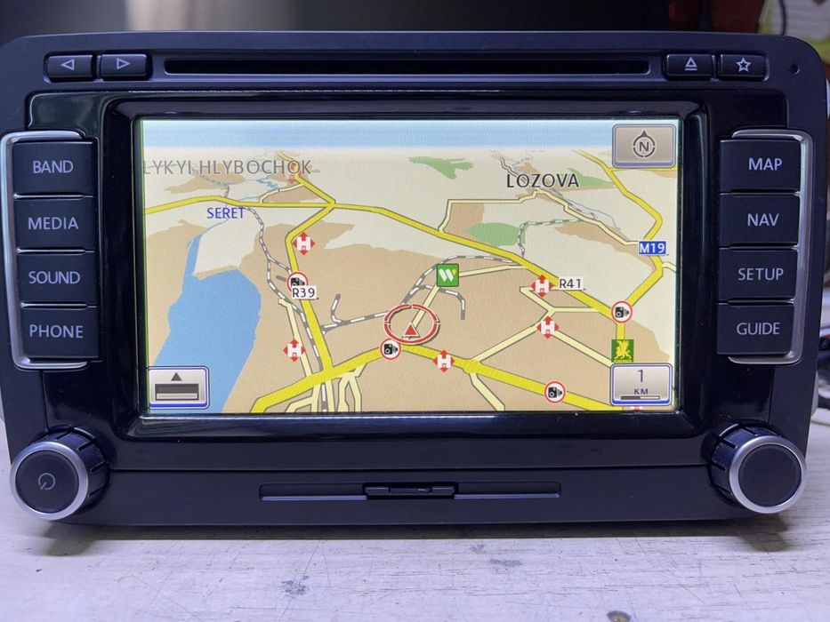 Автомагнітола Фольксваген РНС-510 Пасат Джета Тігуан Гольф