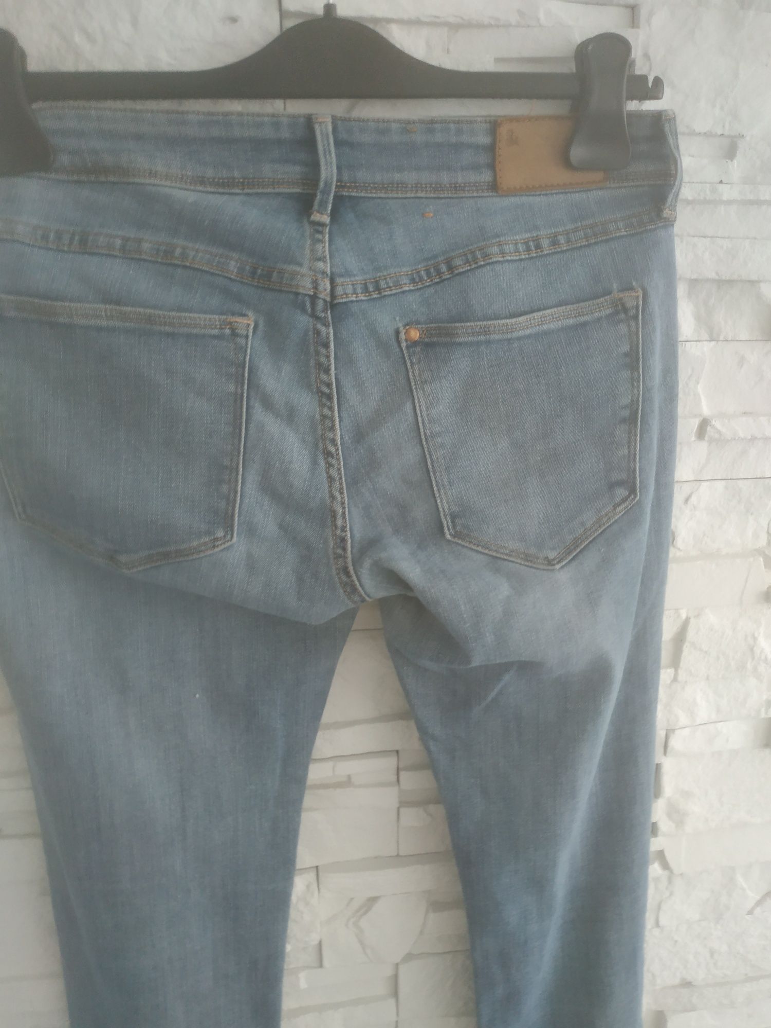 H&M Super skinny spodnie rurki jeansowe 40