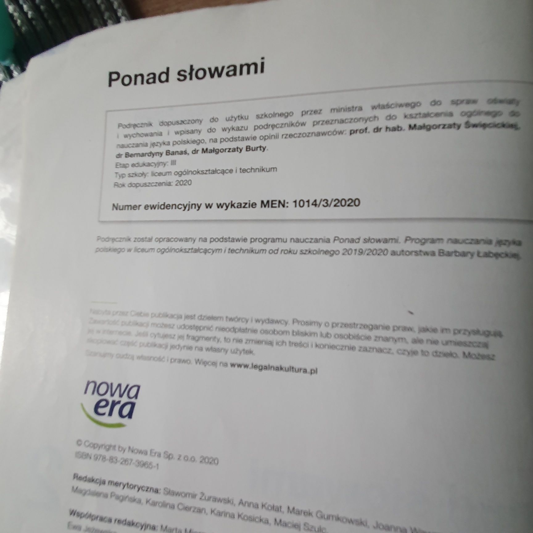 Ponad słowami 2 cz. 1